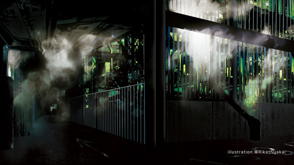 【YouTube用素材】工場夜景【無料】