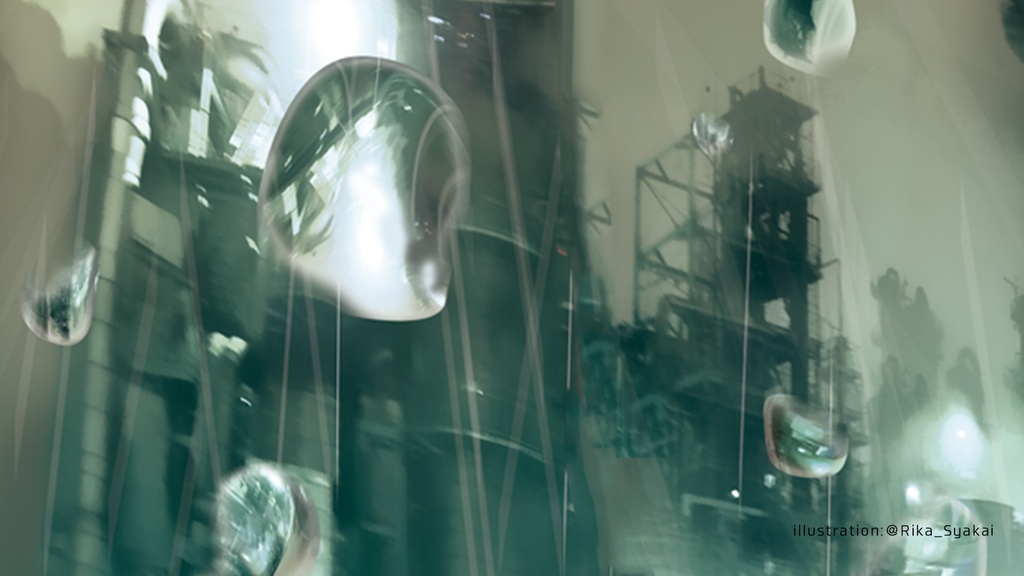 【YouTube用素材】工場夜景【無料】