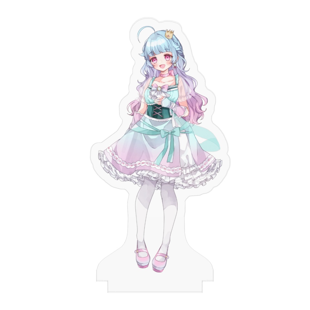 誕生日記念 泡のお姫様ドレスアクスタ