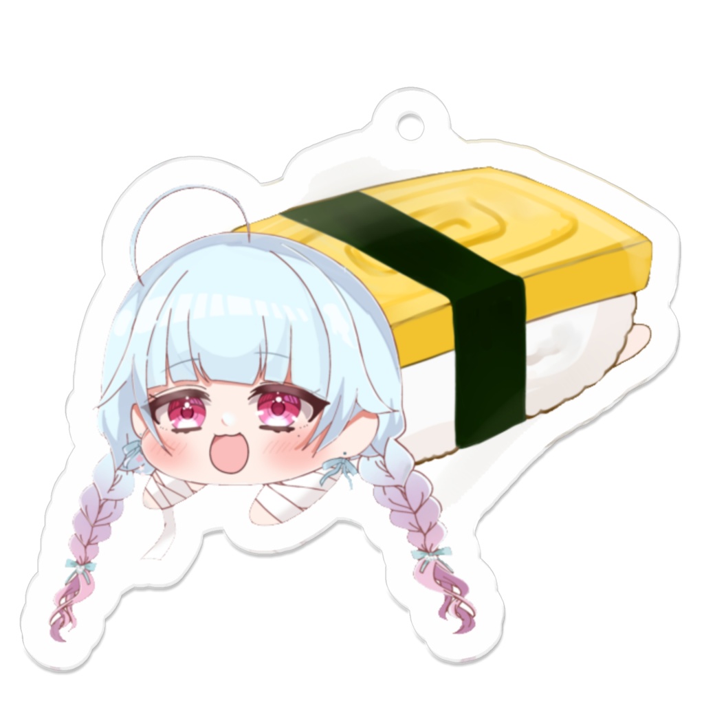 寿司ﾁｺアクリルキーホルダー