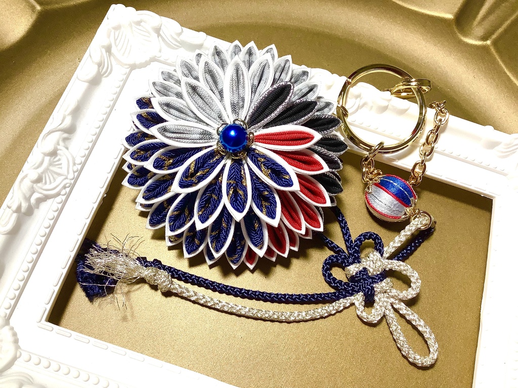 山鳥毛★半くすバッグチャーム