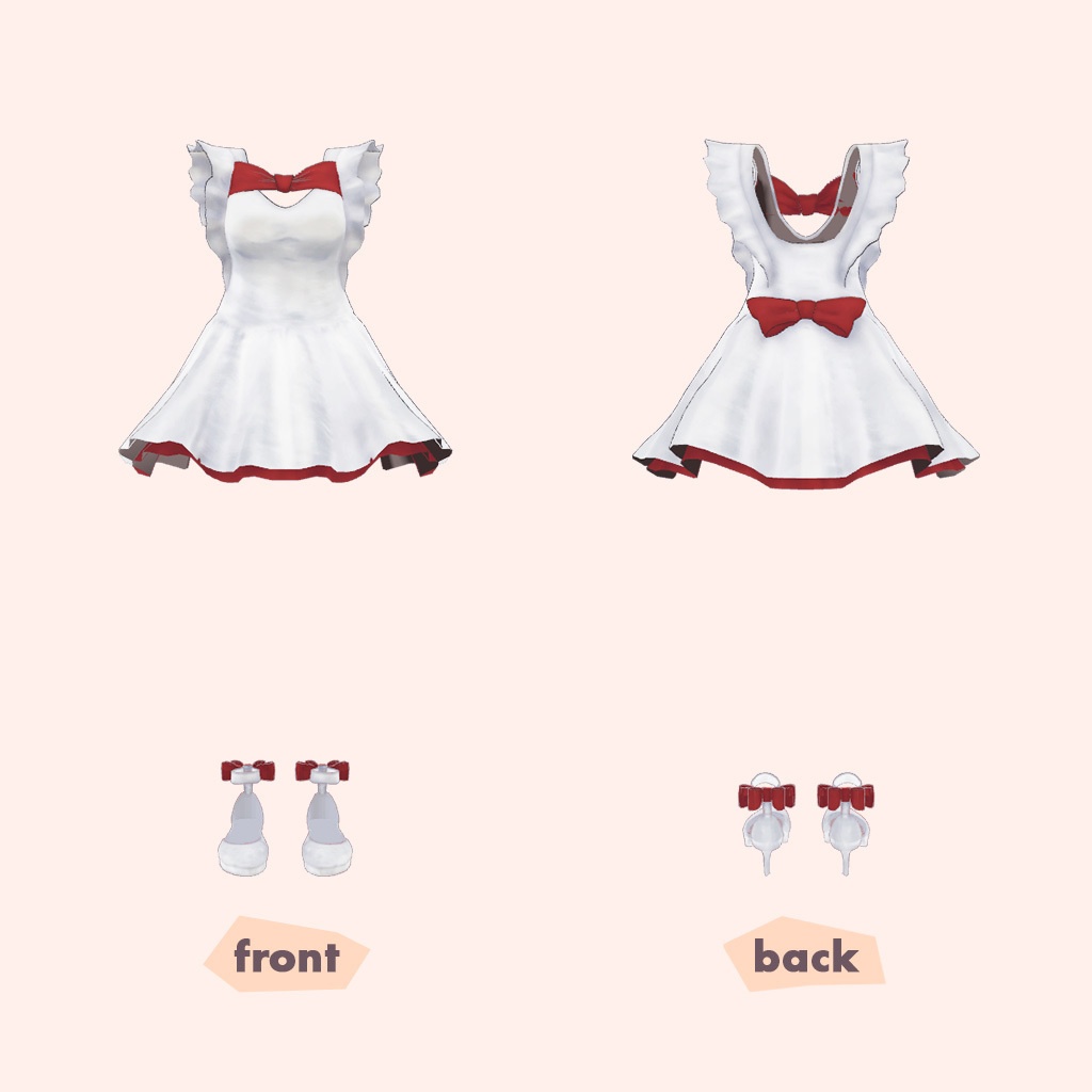 【セレスティア用】ふわふわワンピ【PB】