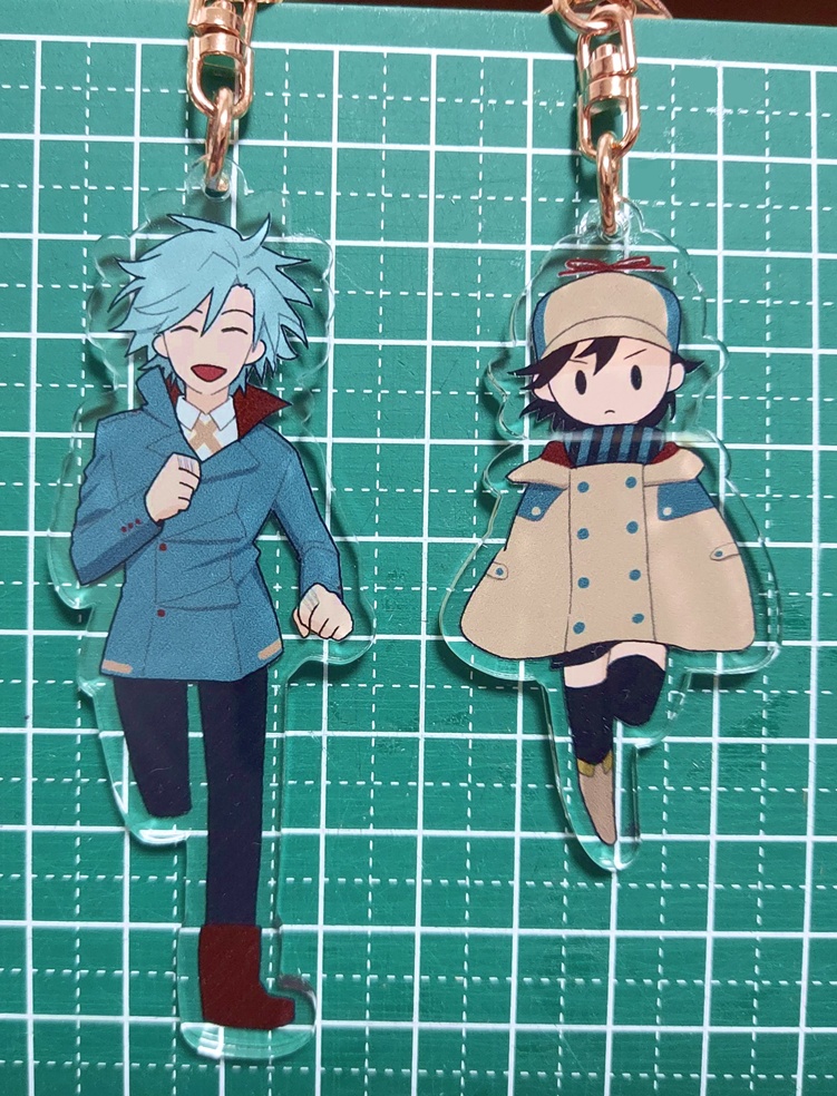 穴井戸+聖井戸アクリルキーホルダー