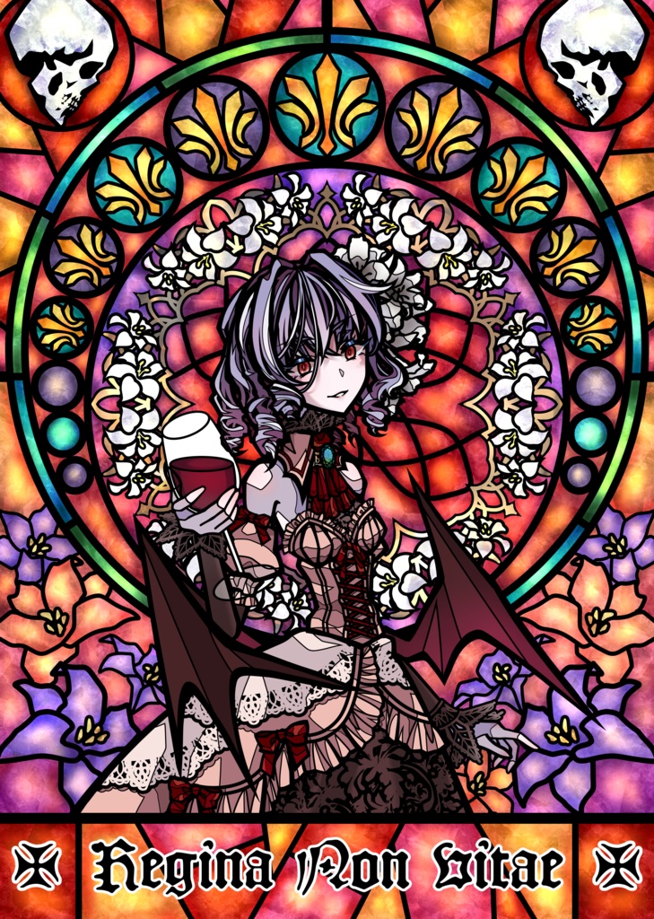 【Lサイズ】レミリアのステンドグラス【Regina Non Vitae】