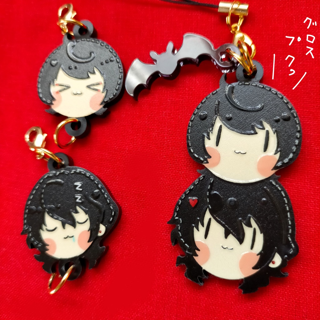 朔間兄弟のフェイスチャーム