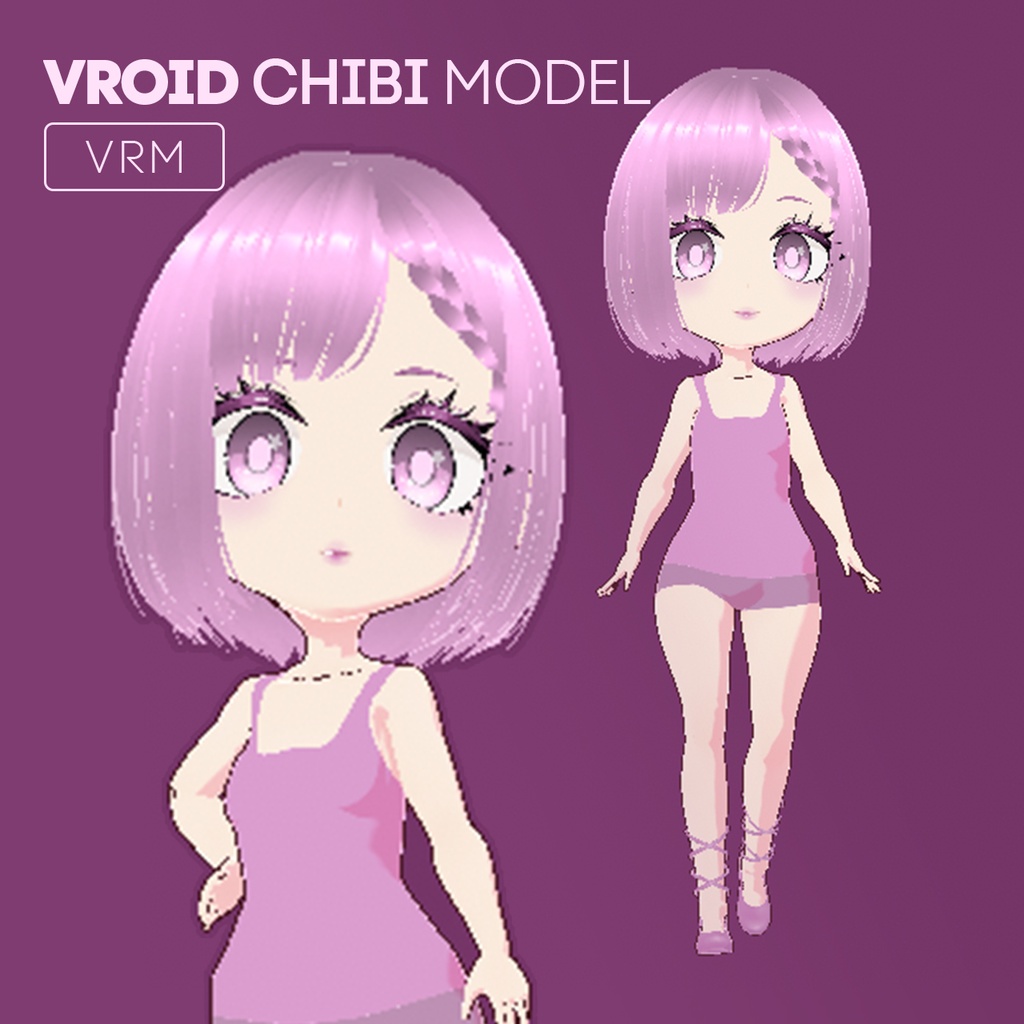 【VRoid】Chibi Base Model