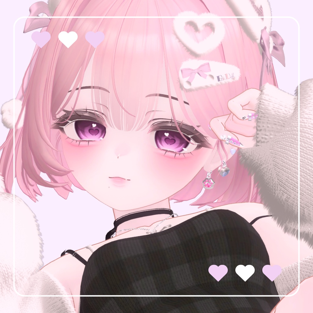 【6アバター対応】🤍paws earring🤍