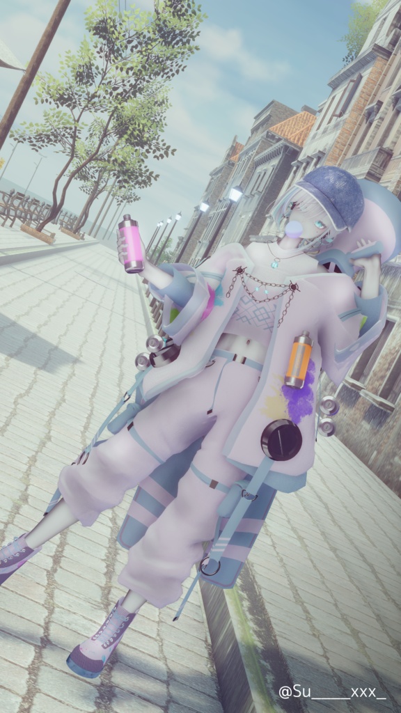 3D衣装ピスパアクスタ chloma (JP/EN) on X: 