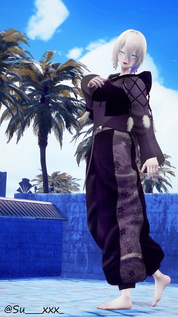 【3D衣装モデル】 level denim