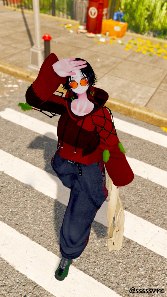 【3D衣装モデル】 level denim