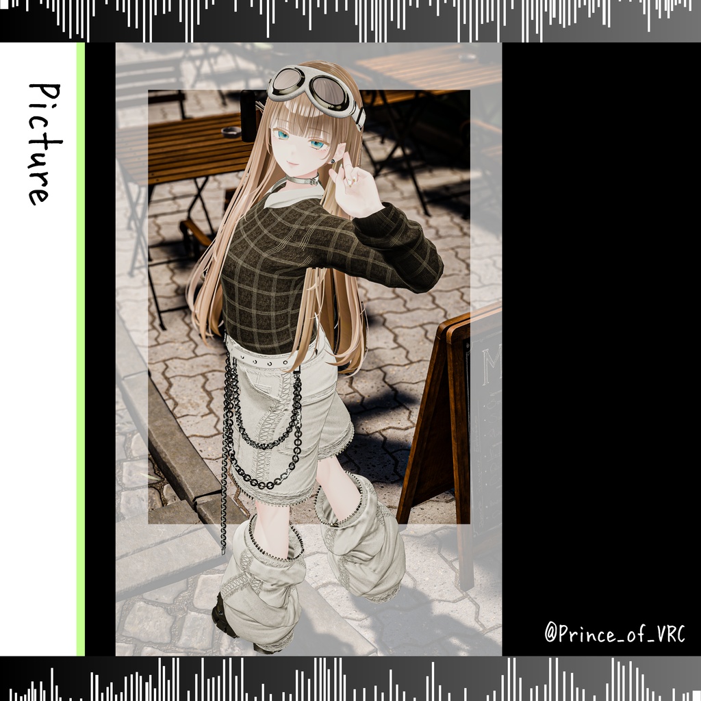 【6アバター対応】Back Alley Seekers【3D衣装モデル】