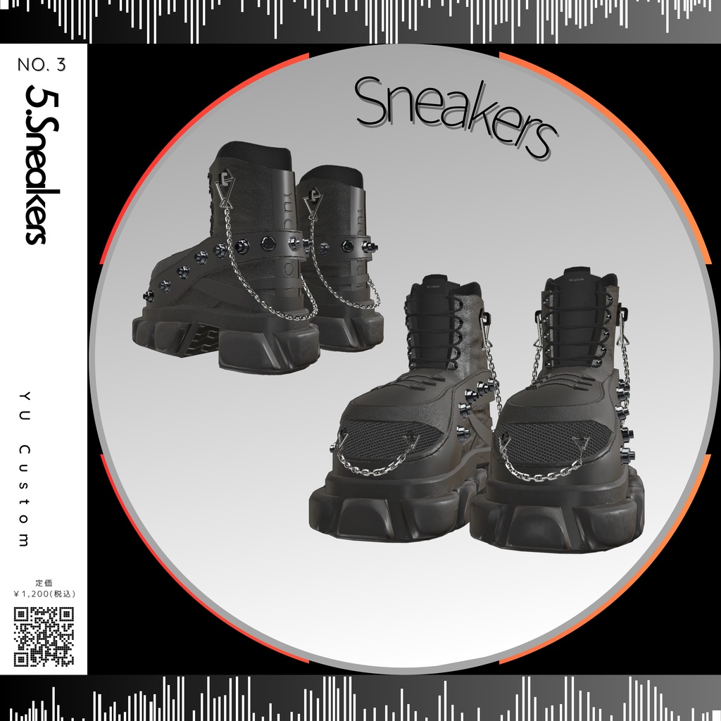 【6アバター対応】Back Alley Seekers【3D衣装モデル】