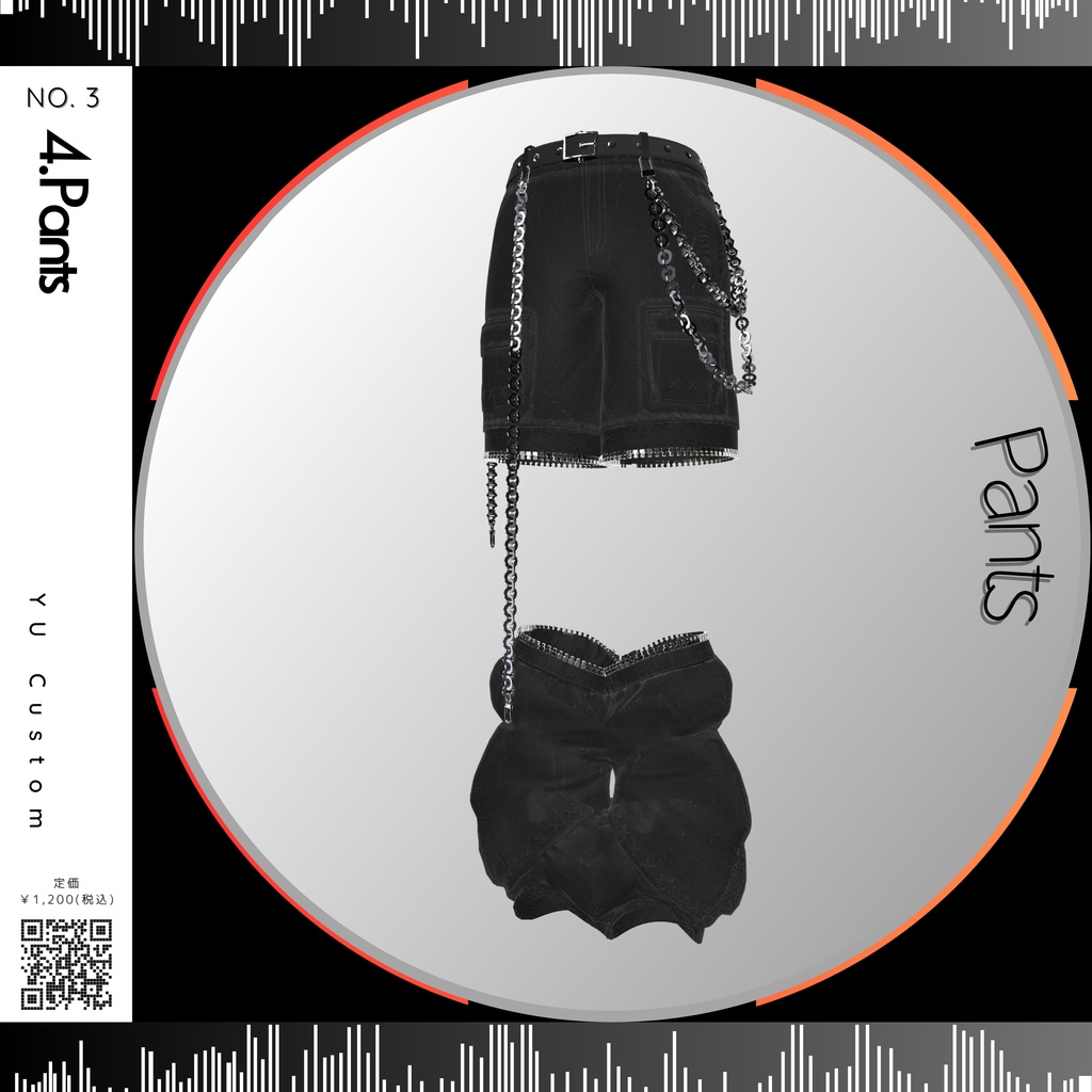 【6アバター対応】Back Alley Seekers【3D衣装モデル】