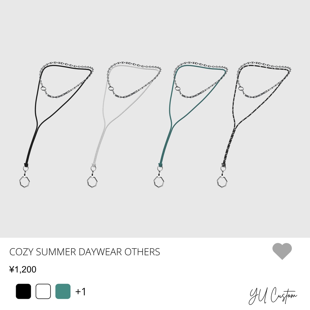 Cozy Summer Daywear【3D衣装モデル】 Lowtus・森羅 対応