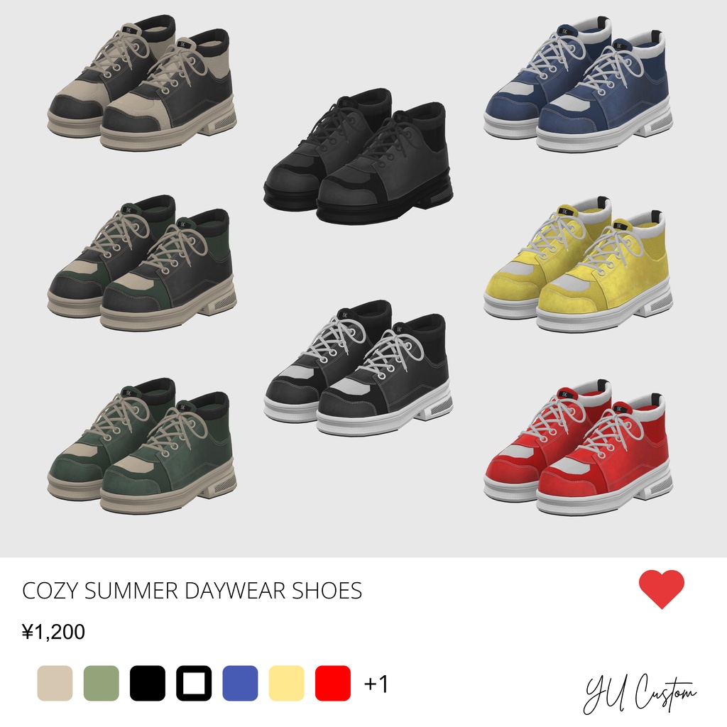 Cozy Summer Daywear【3D衣装モデル】 Lowtus・森羅 対応