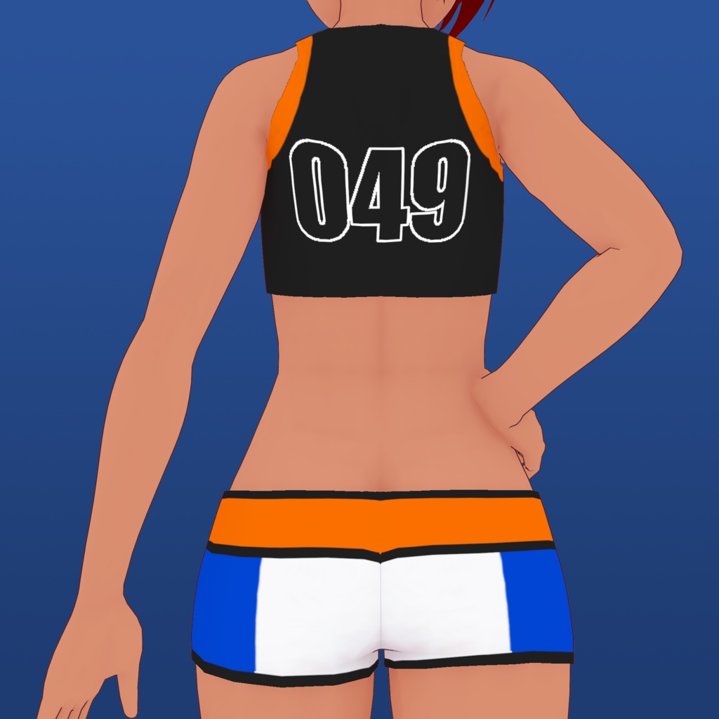 VRoid Pokémon Nessa Sport Set (and Pikachu Ears)