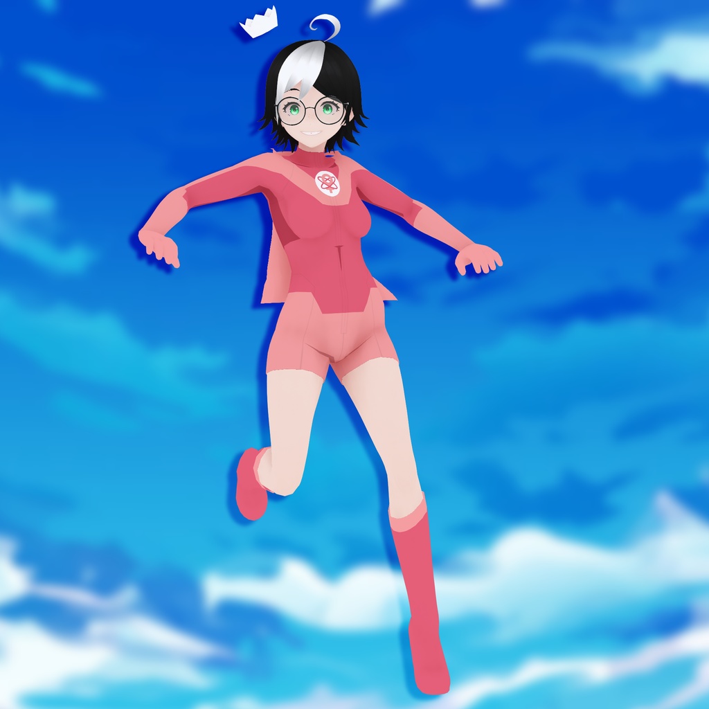 VRoid Invincible Atom Eve Superhero Costume