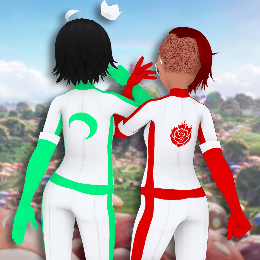 VRoid Kart Racing Biker Suits