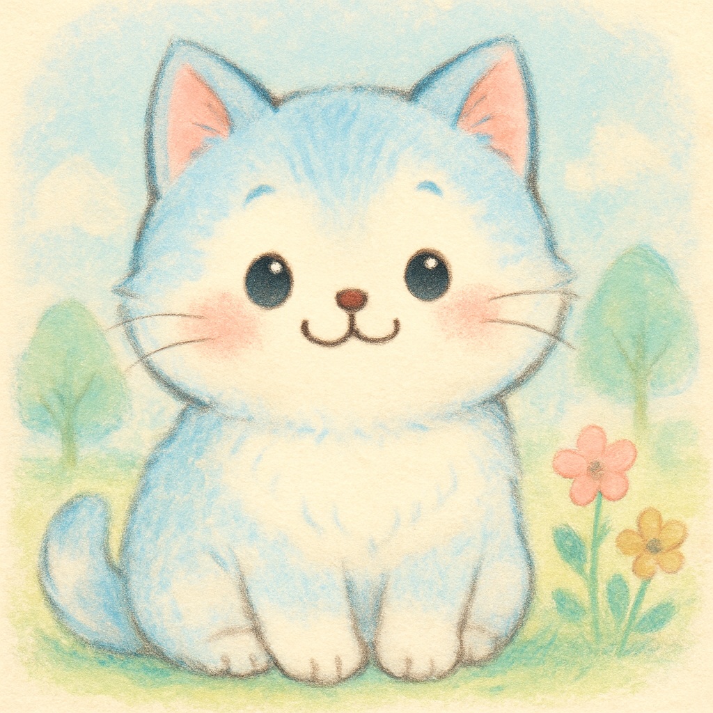 見てるだけで癒される♡ふんわり猫ちゃんイラスト