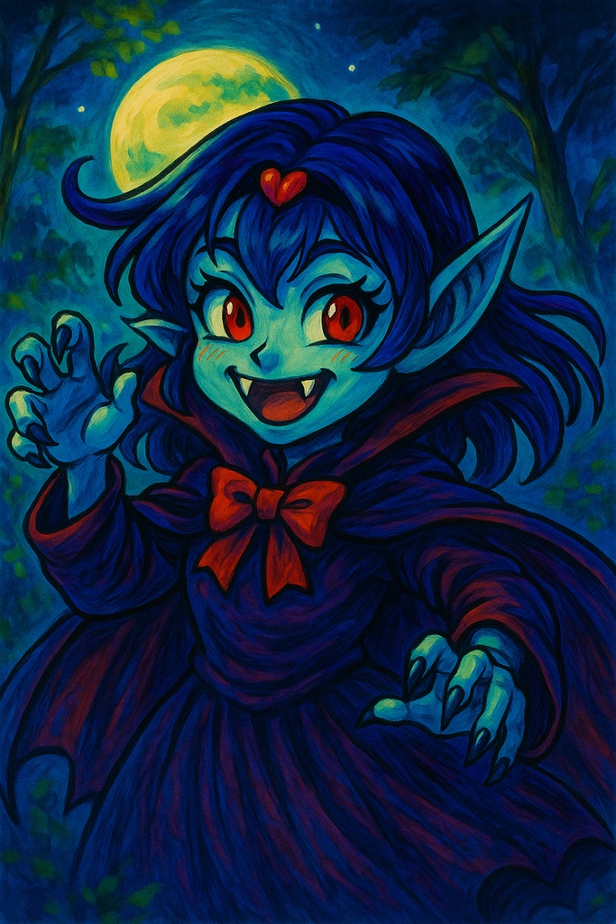 ヴァンパイアちゃん 表情イラストセット🖌