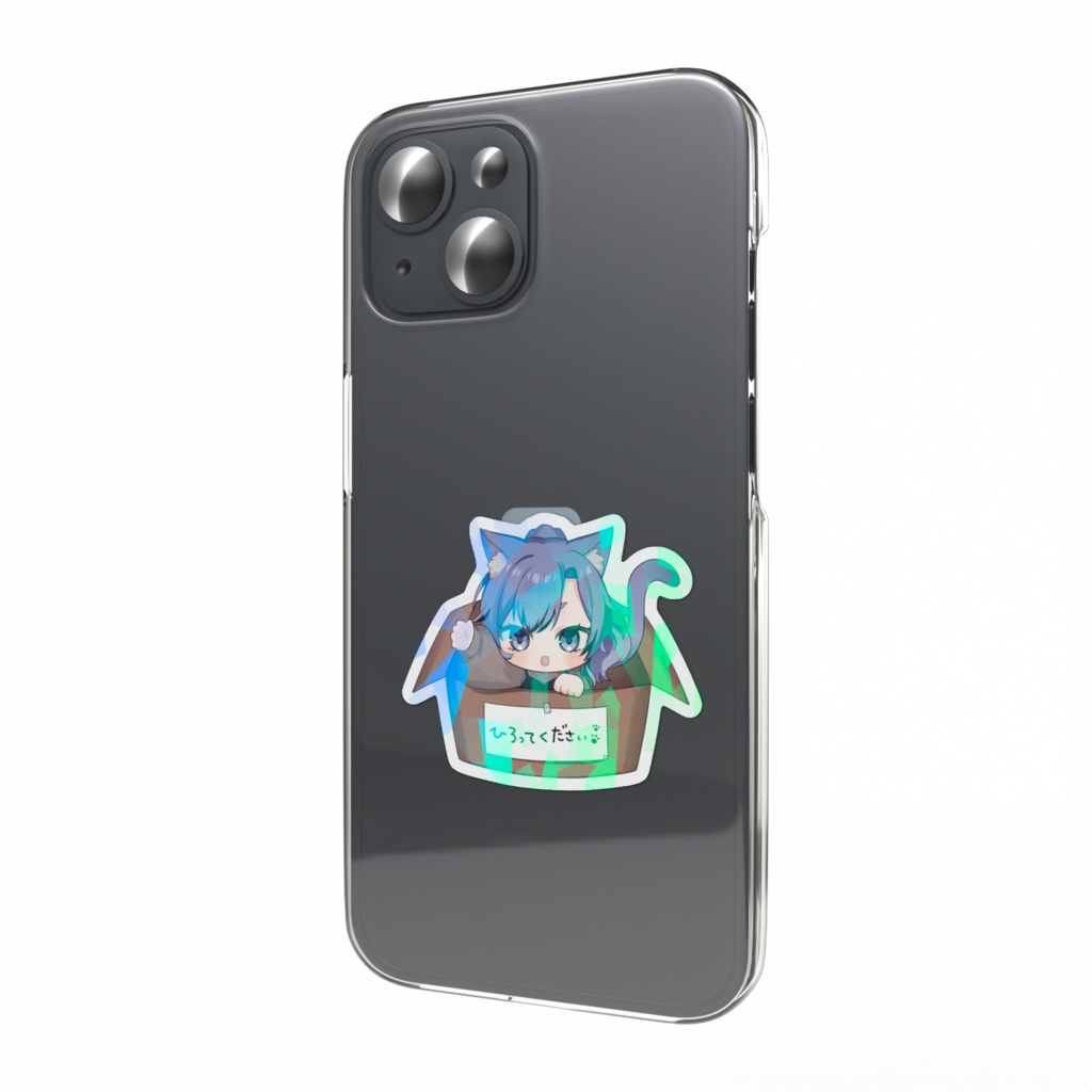 色にゃんステッカー