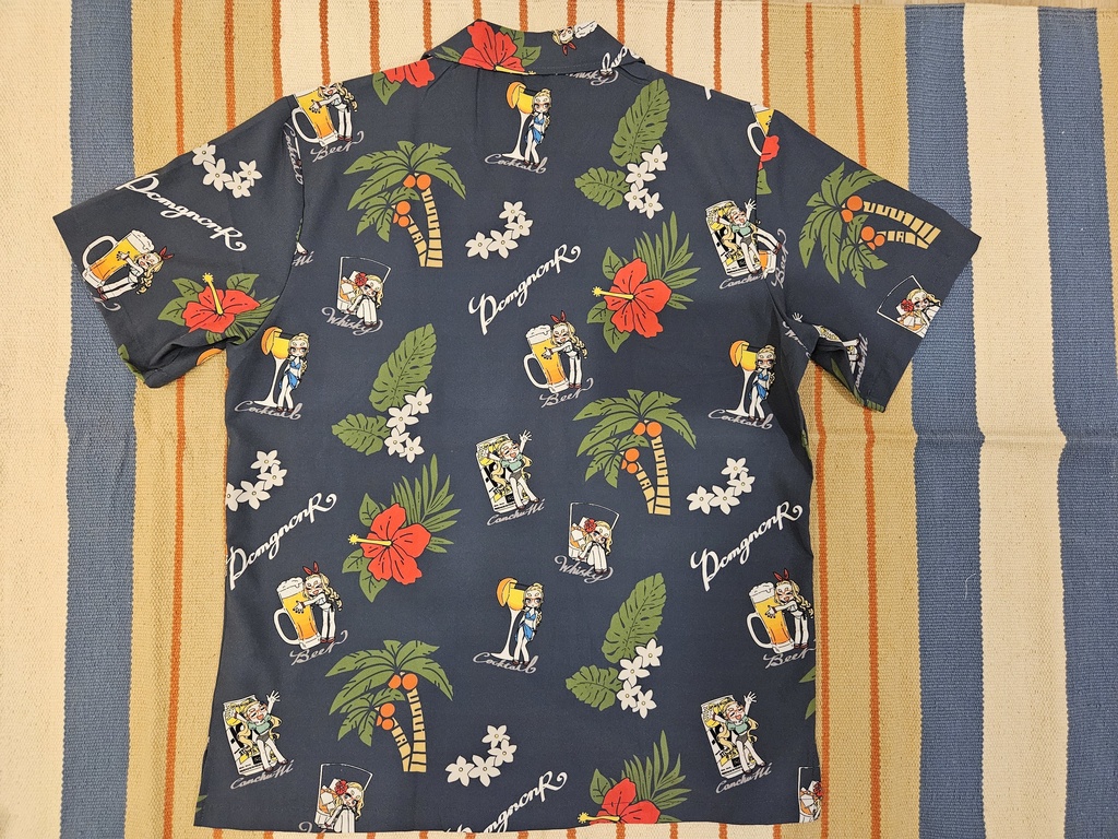 でこメガネちゃん アロハシャツ【C104】