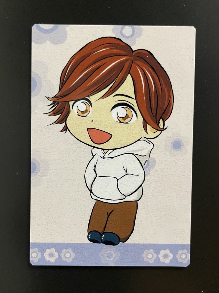 ミニキャライラスト（パーカー）マグネット＆ステッカーセット