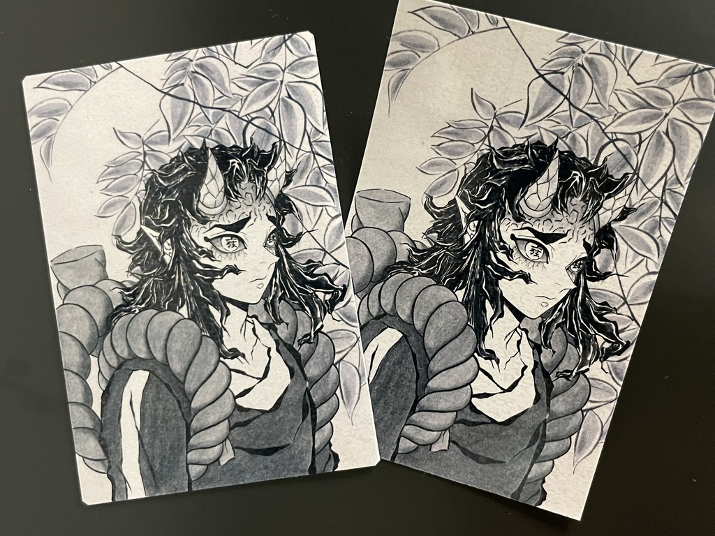 秋になって哀しくなった哀絶（マグネット＆ステッカーセット）＊鬼滅の