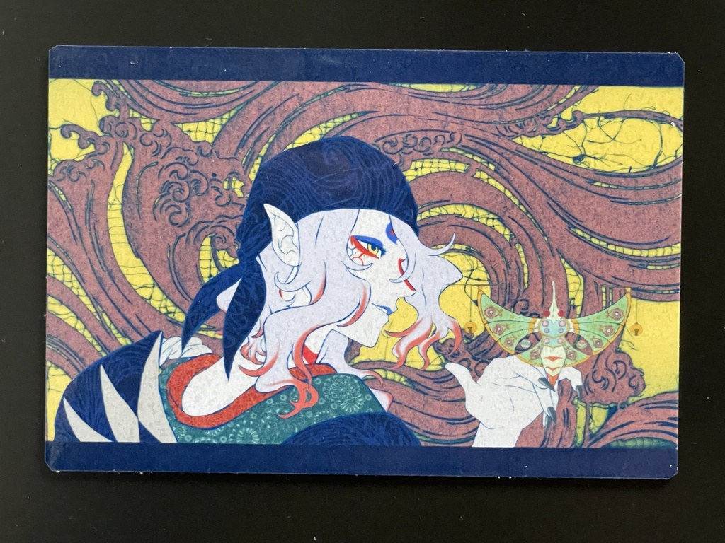 薬売りと天秤（マグネット＆ステッカーセット）＊劇場版モノノ怪唐傘イラスト