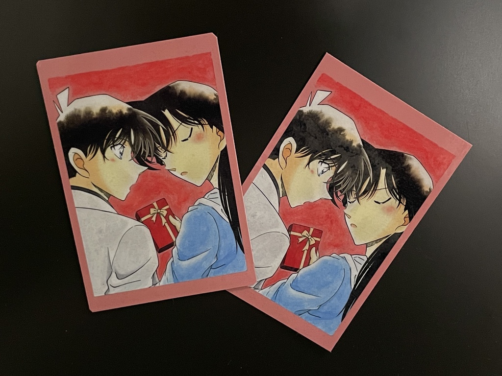 名探偵コナン コナン&灰原 根付けストラップ ステッカー セット 7.コナン＆灰原】 名探偵コナン SDダイカットステッカーセット