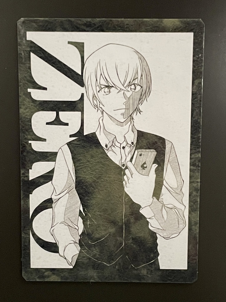 安室透（スマホ）マグネット＆ステッカーセット＊名探偵コナンイラスト