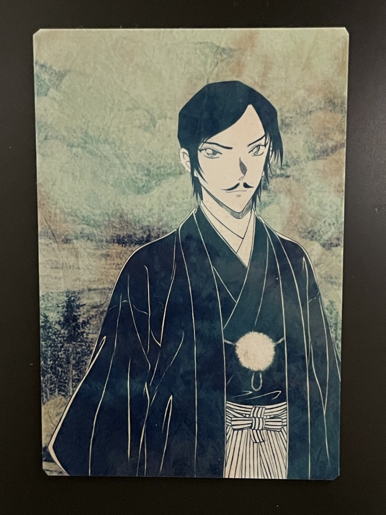 諸伏高明（袴）マグネット＆ステッカーセット＊名探偵コナンイラスト