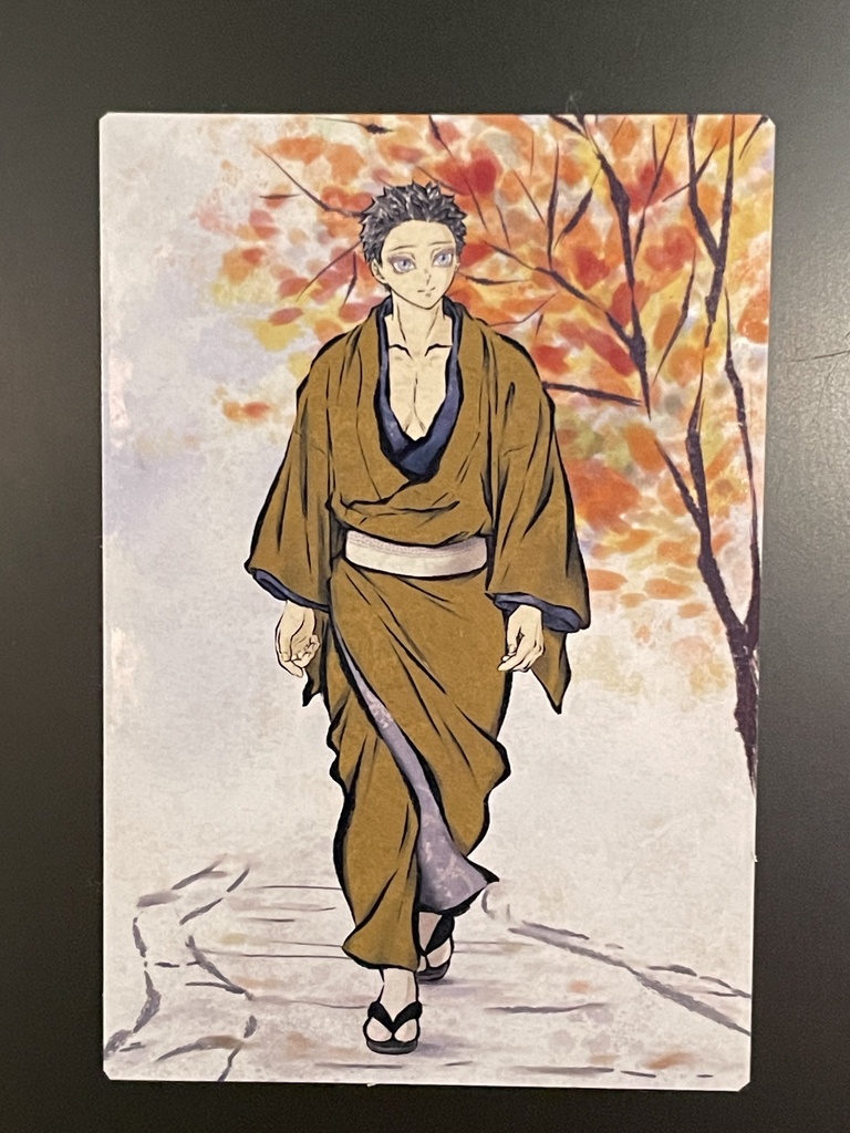 狛治（小径）マグネット＆ステッカーセット＊鬼滅の刃イラスト