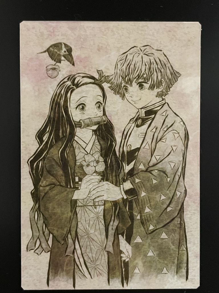 ベゴニア（マグネット＆ステッカーセット）＊鬼滅の刃イラスト