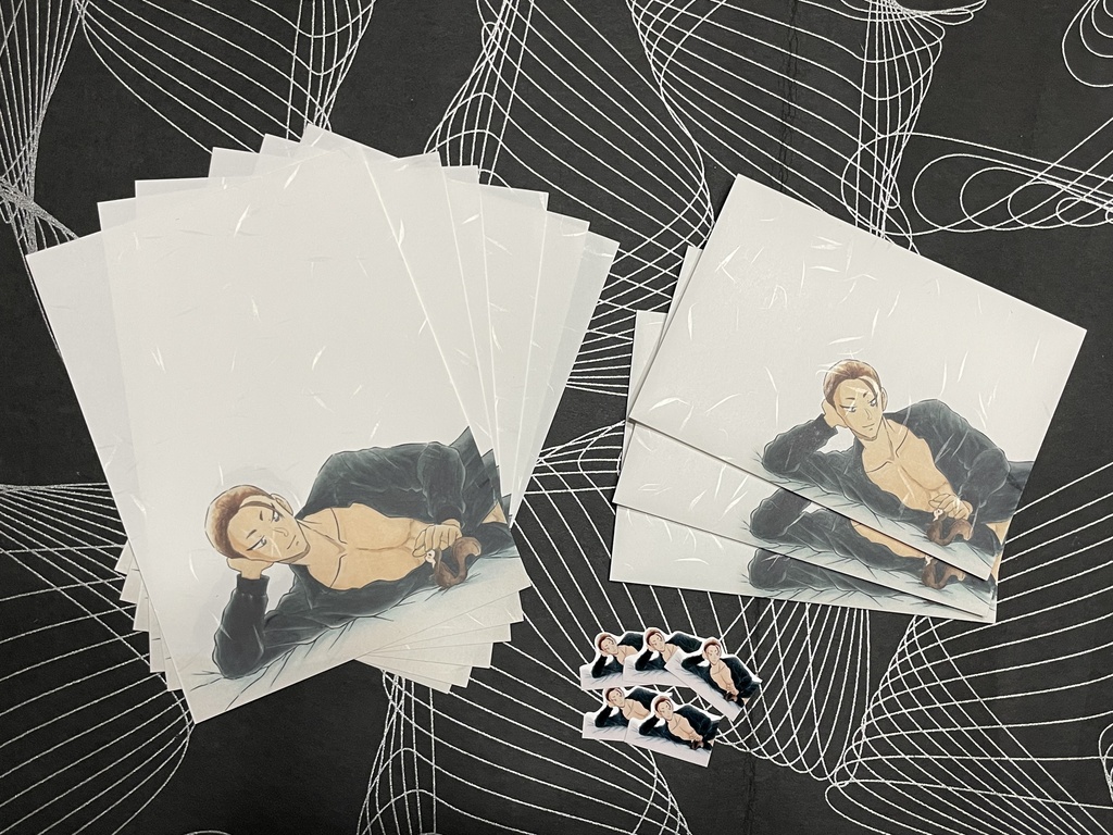 綾小路文麿（レターセット）＊名探偵コナンイラスト