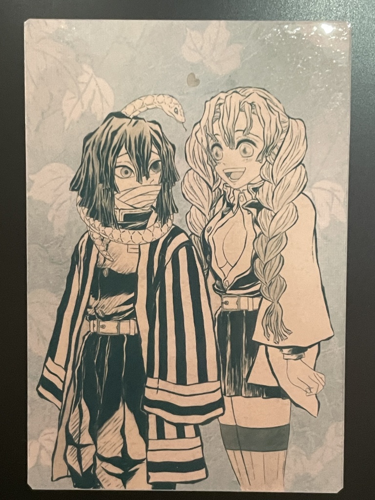 おはようございます伊黒さん🌸（マグネット＆ステッカーセット）＊鬼滅の刃