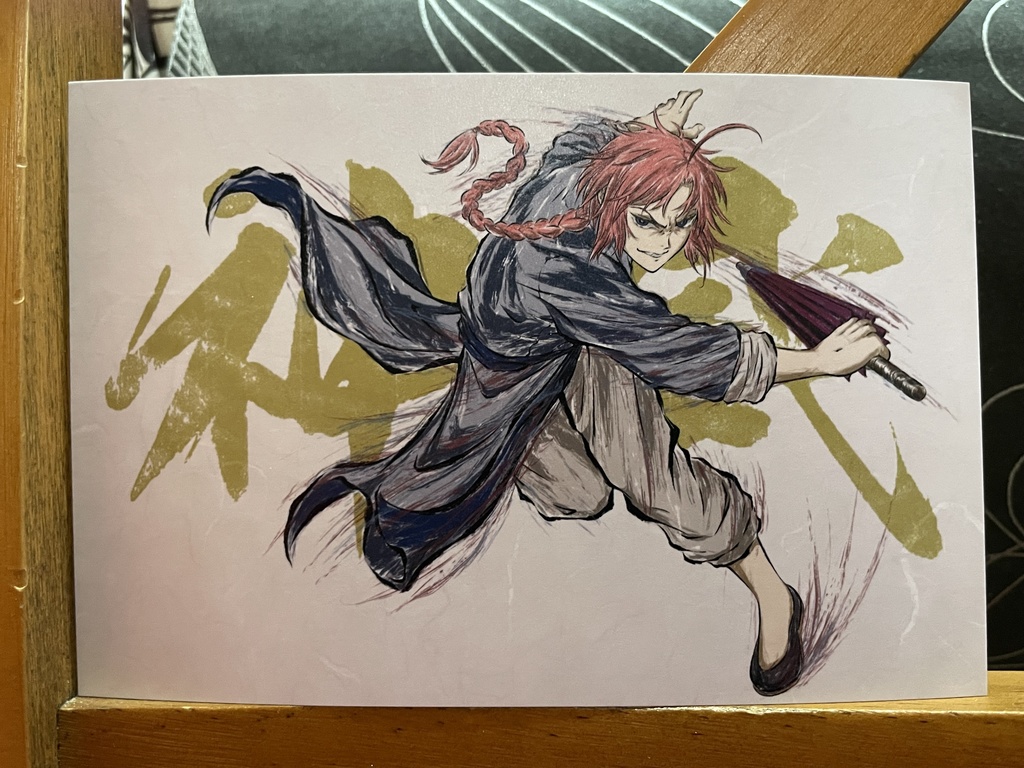 神威＊銀魂イラスト（ハガキサイズ&A4サイズ）