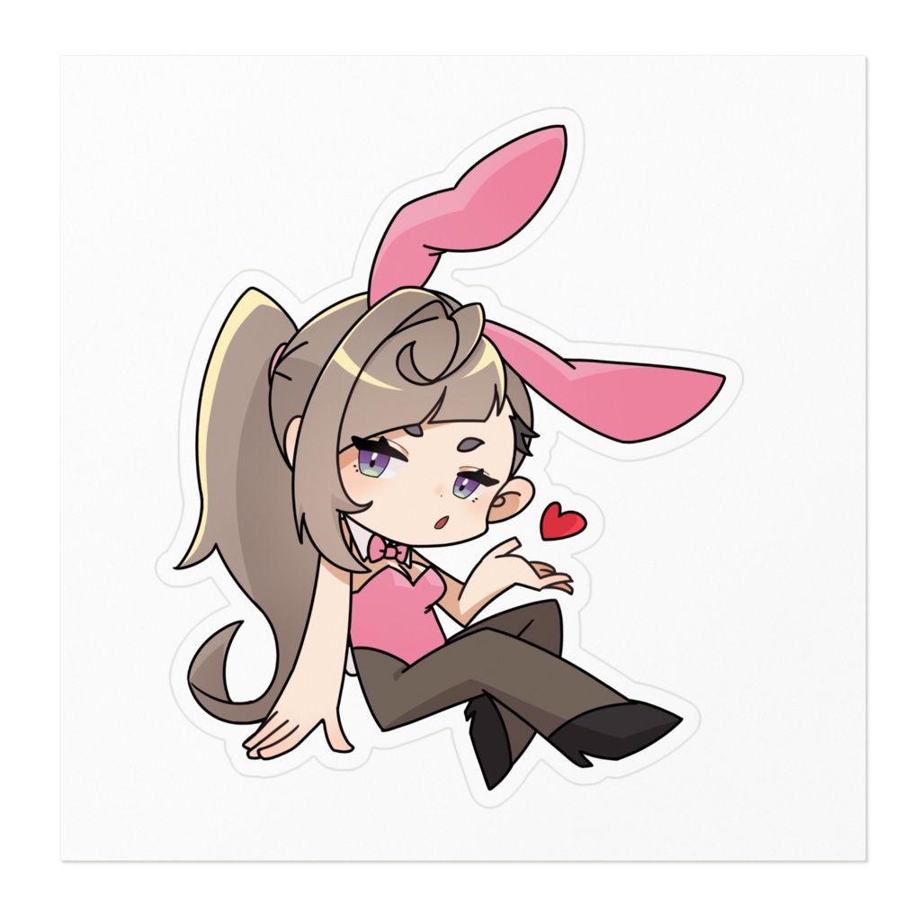 団長ステッカーver.バニーガール