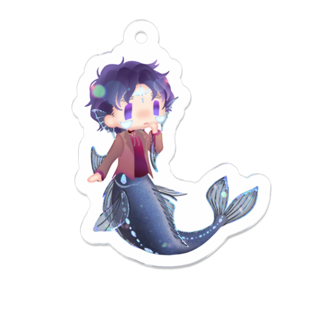 人魚アクキー Ｍ