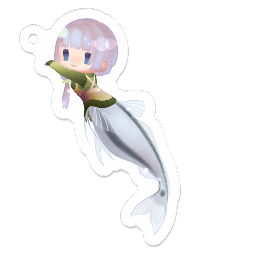 人魚アクキー Ｐ