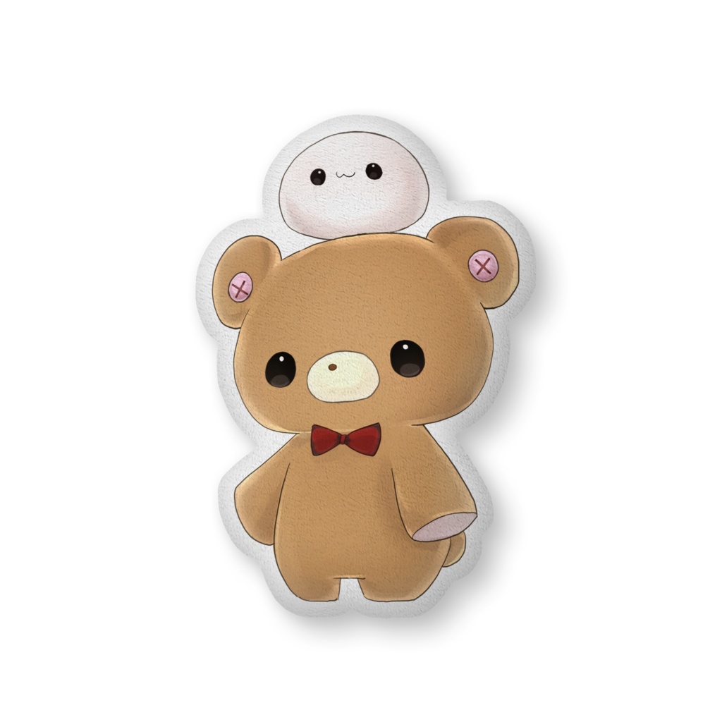 ほぼ等身大!まんじゅうふかふかクッション