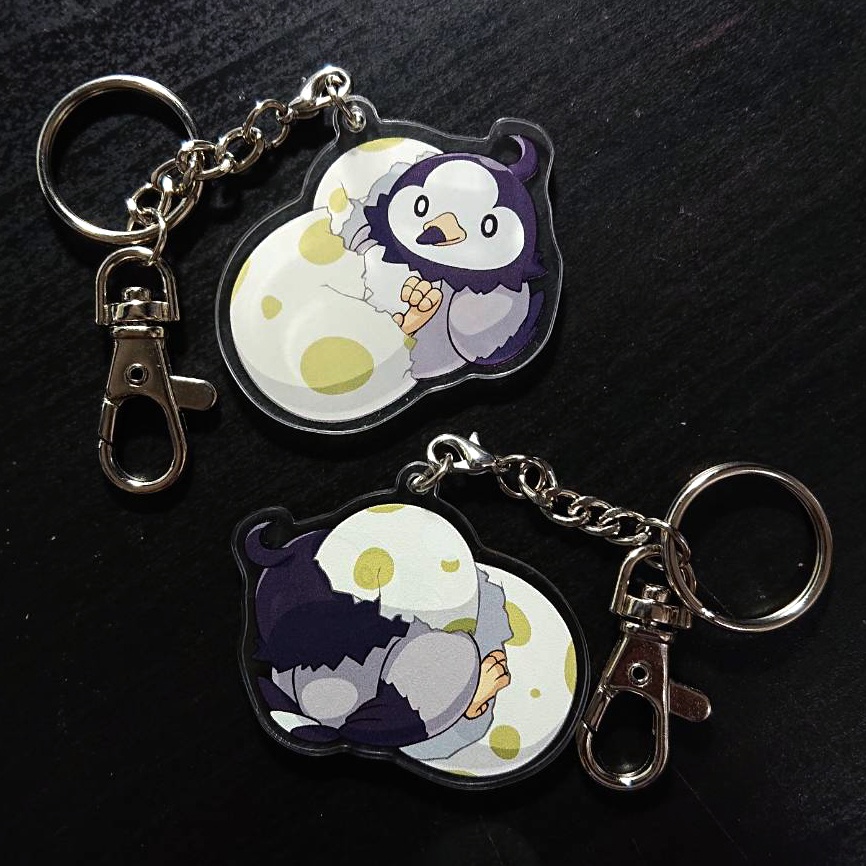 ポケモン 卵の殻アクリルキーホルダー