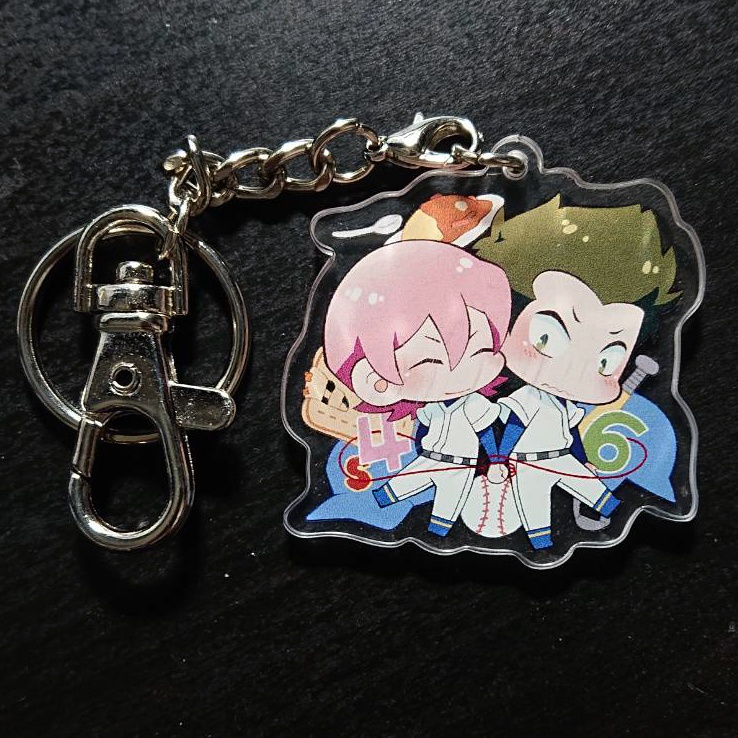 ダイヤのA アクリルキーホルダー