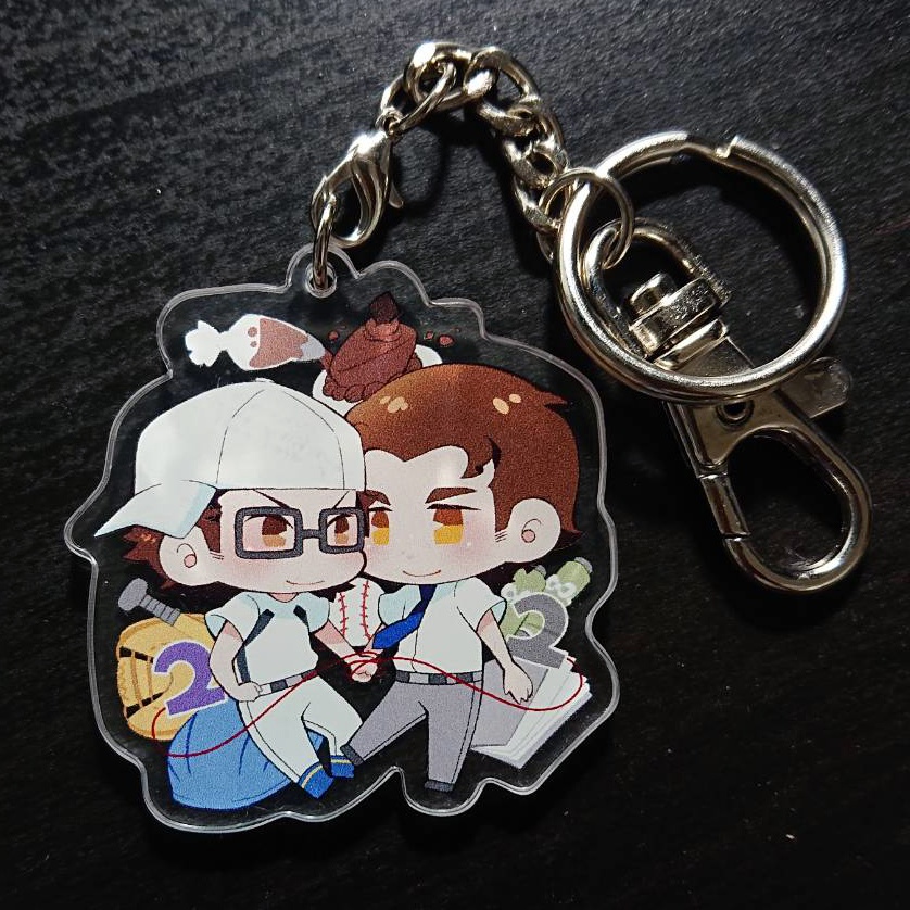 ダイヤのA アクリルキーホルダー