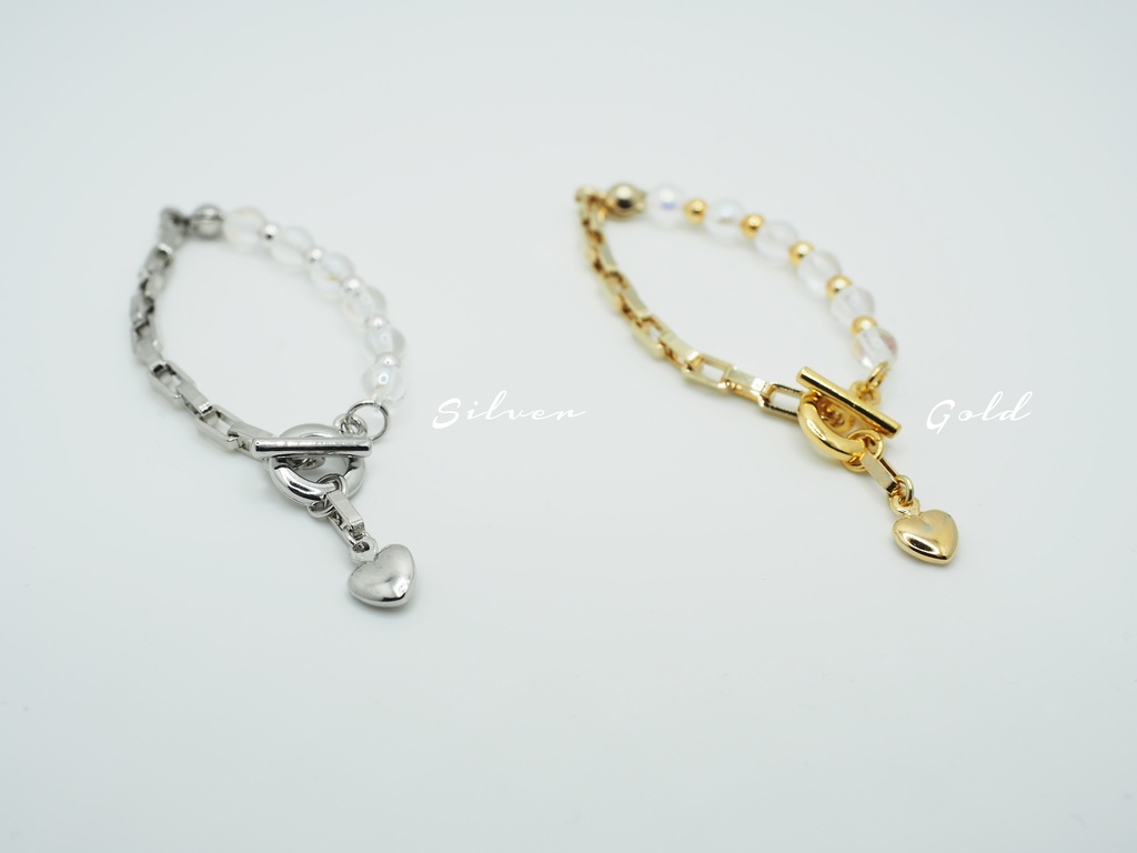 ハートモチーフ マンテルデザインネックレス(送料込み)