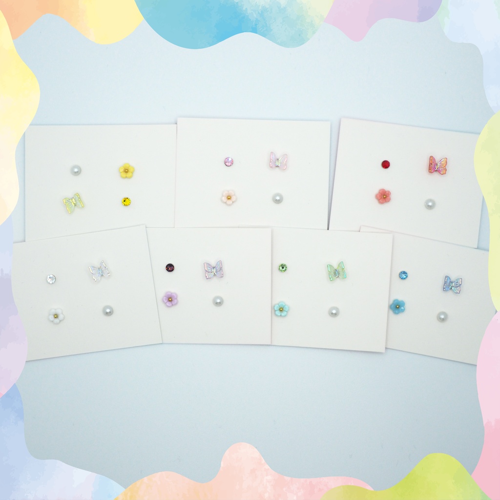 ｡.:*❁ spring ❁*:.｡ マグネットピアス（送料込み）