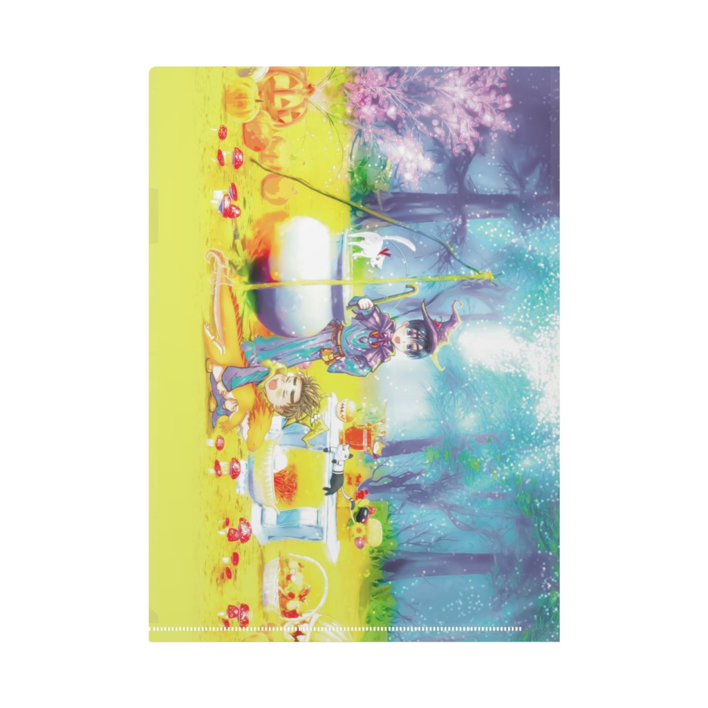 魔法使いのクリアファイル