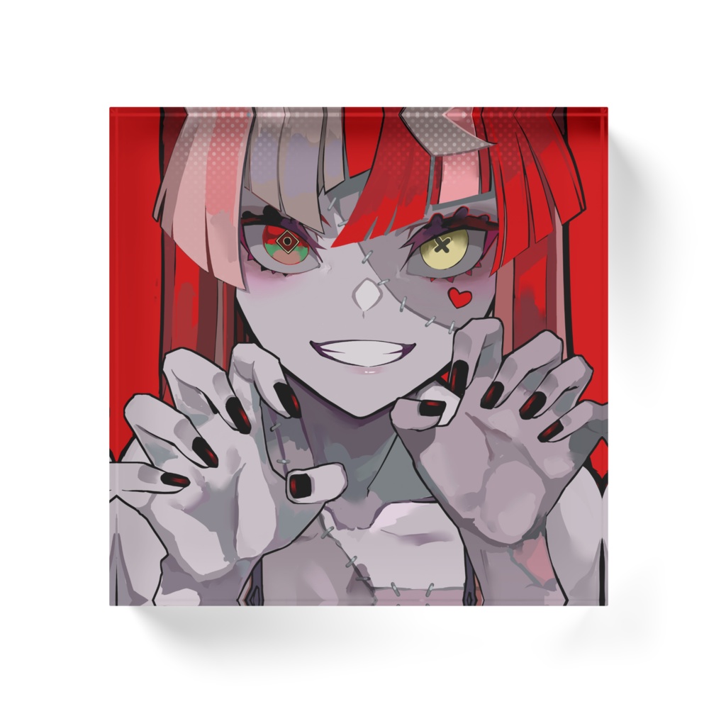 【Unofficial/非公式】Kureiji Ollie/クレイジーオリー Acrylic Block/アクリルブロック