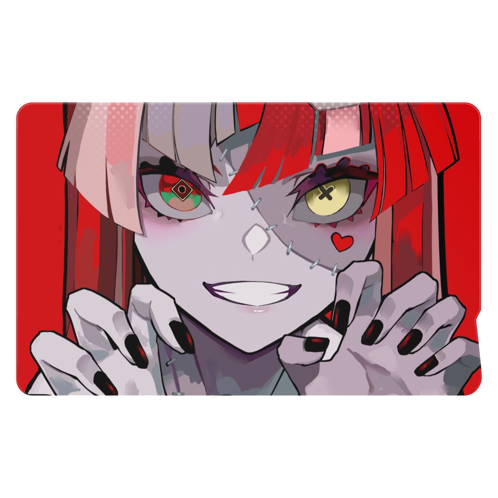 【Unofficial/非公式】Kureiji Ollie/クレイジー・オリー IC Card Sticker/ ICカードステッカー