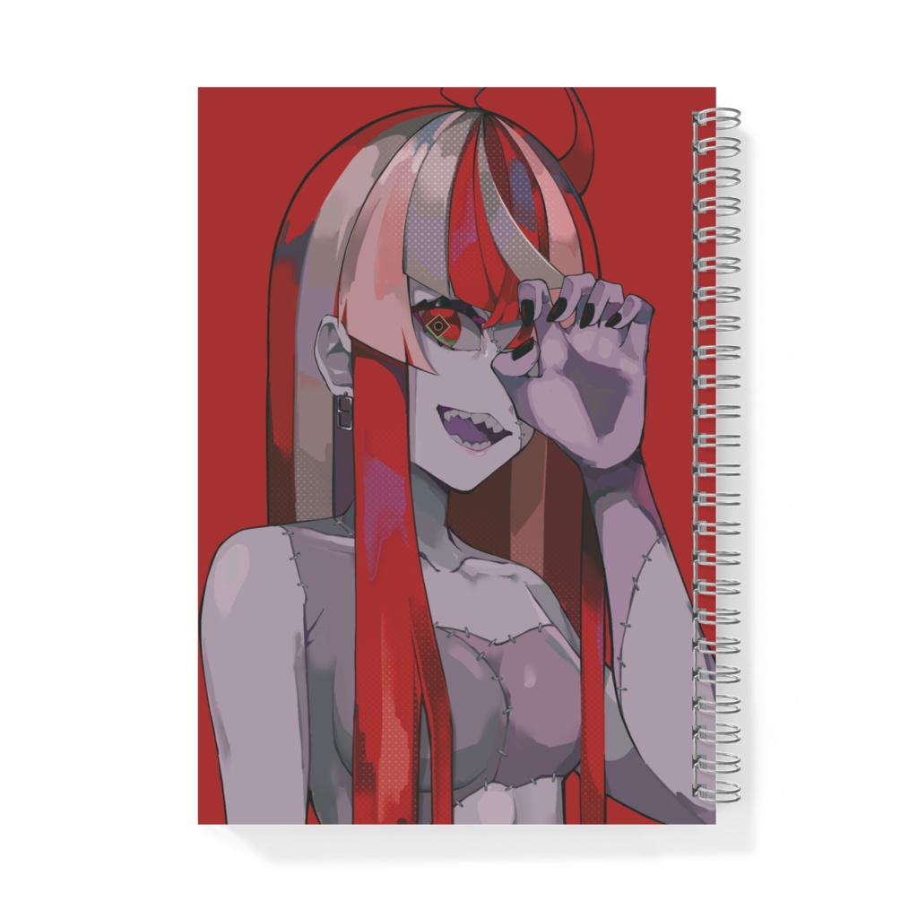 【Unofficial/非公式】Kureiji Ollie/クレイジーオリー Notebook - A5 - Double-Sided - Artpost/ A5ノート